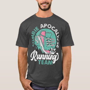 Zombie Apocalypse die team Halloween Trick of T-shirt