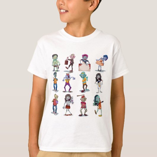 Zombie Apocalypse Doomsday  T-shirt (Voorkant)