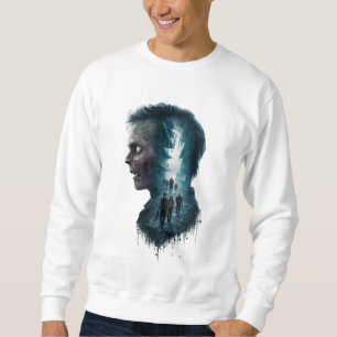Zombie Apocalypse dubbele blootstelling T-shirt