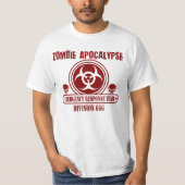 Zombie Apocalypse Emergency Response Team T-shirt (Voorkant)