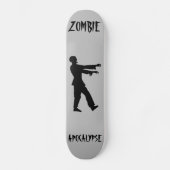 ZOMBIE APOCALYPSE FUNNY Skateboard-dek Persoonlijk Skateboard (Voorkant)