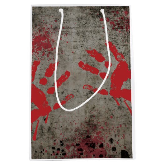 Zombie Apocalypse Gift Bag Medium Cadeauzakje (Voorkant)