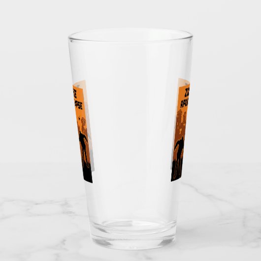 Zombie Apocalypse Glas (Rechts)