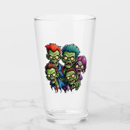 Zombie Apocalypse Glas (Voorkant)