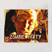 Zombie Apocalypse Halloween Party uitnodiging (Voorkant)
