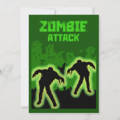 Zombie Apocalypse Kinder Kaart (Achterkant)