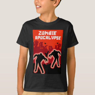 Zombie Apocalypse Kinder Shirt
