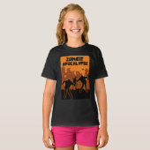 Zombie Apocalypse Kinder Shirt (Voorkant volledig)