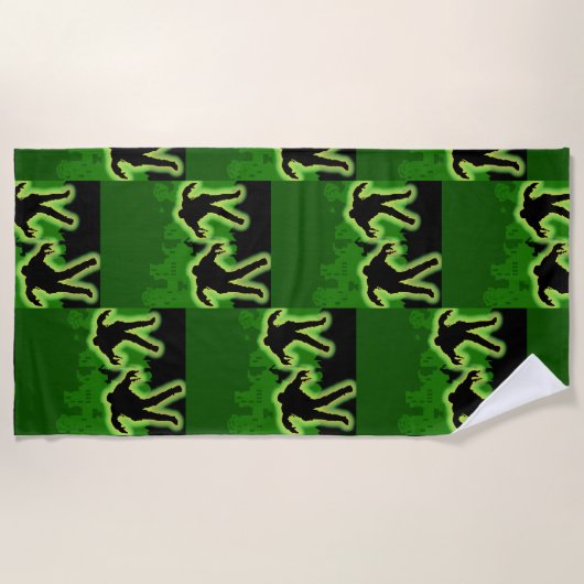 Zombie Apocalypse Kinder Strandlaken (Voorkant)