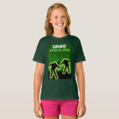 Zombie Apocalypse Kinder T-shirt (Voorkant volledig)