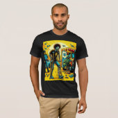 Zombie Apocalypse: Krukken van Overleven T-shirt (Voorkant volledig)