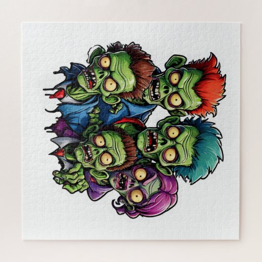 Zombie Apocalypse Legpuzzel (Horizontaal)