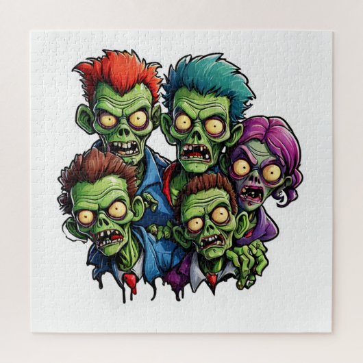 Zombie Apocalypse Legpuzzel (Verticaal)