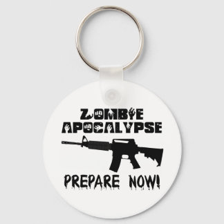 Zombie Apocalypse maakt zich nu klaar Sleutelhanger