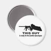 Zombie Apocalypse Magneet (Voorkant / Achterkant)