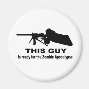 Zombie Apocalypse Magneet
