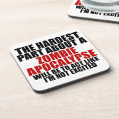 Zombie Apocalypse Onderzetter (Linkerzijde)