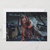 Zombie Apocalypse Party uitnodiging (Voorkant)