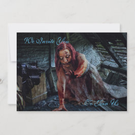 Zombie Apocalypse Party uitnodiging