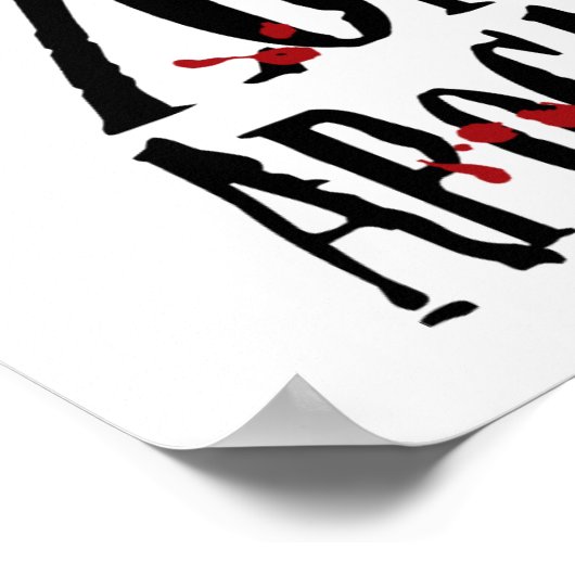 Zombie Apocalypse Poster (Hoek)