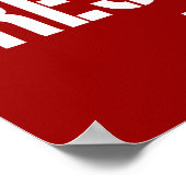 Zombie Apocalypse Poster (Hoek)