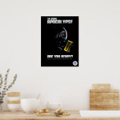 Zombie Apocalypse Poster - Ben je er klaar voor? (Keuken)