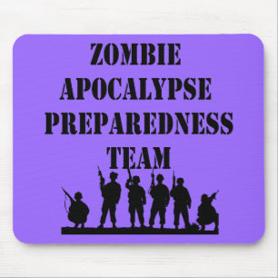 Zombie Apocalypse Preparaat Team Muismat