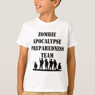 Zombie Apocalypse Preparaat Team T-shirt