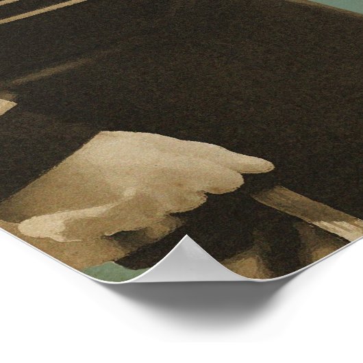  Zombie Apocalypse Recrugement Poster (Hoek)