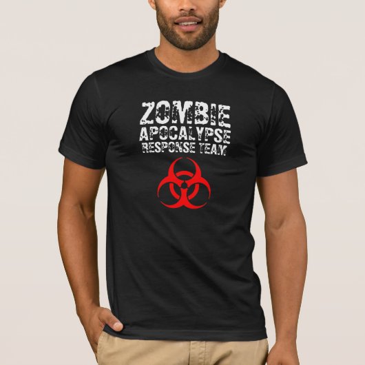 ZOMBIE APOCALYPSE RESPONS TEAM T-SHIRT (Voorkant)