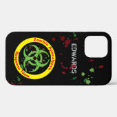 Zombie Apocalypse Response Team Gore Splatter Case-Mate iPhone Case (Achterkant (horizontaal))