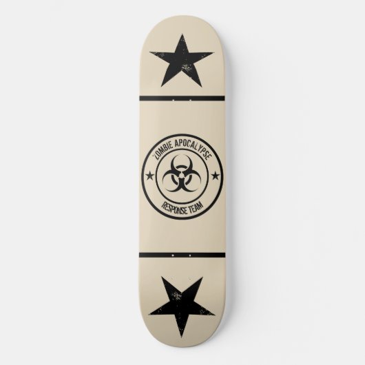 Zombie Apocalypse Response Team Persoonlijk Skateboard (Voorkant)