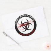 Zombie Apocalypse Response Team Stickers (Envelop)