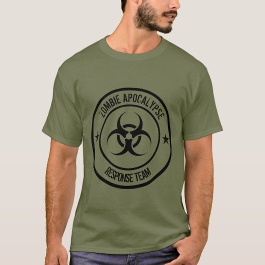 Zombie Apocalypse Response Team T-shirt (Voorkant)