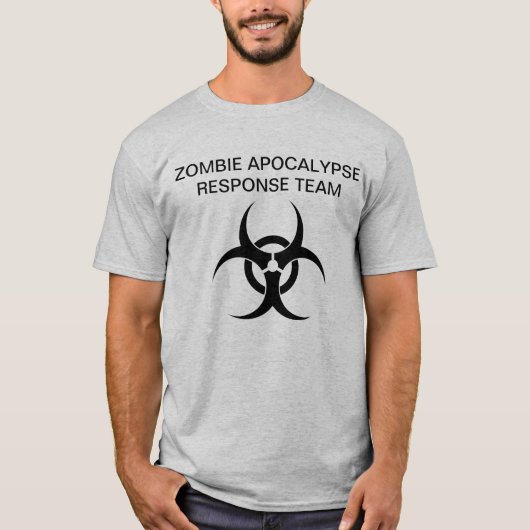 Zombie Apocalypse Response Team T-shirt (Voorkant)