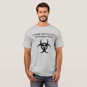 Zombie Apocalypse Response Team T-shirt (Voorkant volledig)