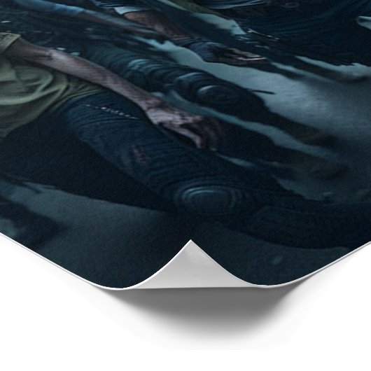 Zombie Apocalypse Scène Poster (Hoek)