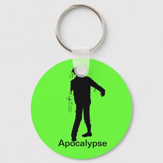 Zombie Apocalypse Sleutelhanger (Voorkant)
