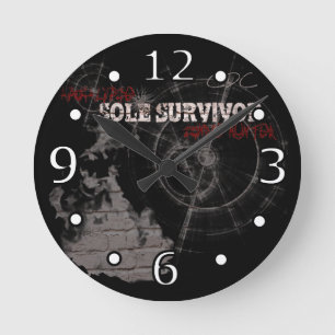 Zombie Apocalypse: Sole Survivor Wall klok