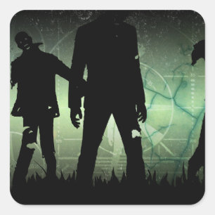 Zombie Apocalypse Stickers