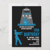 Zombie Apocalypse Theme Escape Room Birthday Party Kaart (Voorkant)