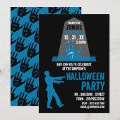 Zombie Apocalypse Theme Escape Room Halloween Kaart (Voorkant / Achterkant)