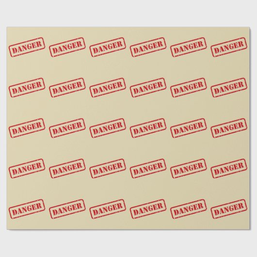 Zombie Apocalypse Verjaardag | Halloween Biohazard Cadeaupapier (Vlak)