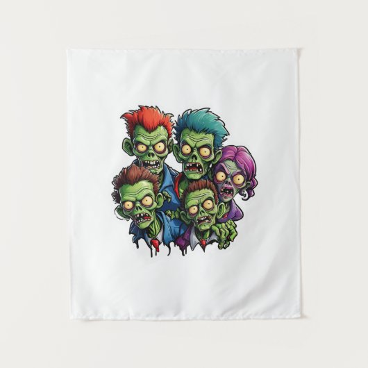 Zombie Apocalypse Wandkleed (Voorkant)