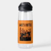 Zombie Apocalypse Waterfles (Achterkant)