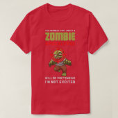 Zombie Apocalypse Zombies Funny Halloween 6921 T-shirt (Design voorkant)