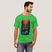 Zombie Apocalypseregen Kamp jongen T-shirt (Voorkant volledig)