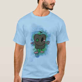 Zombie Apple Blue T-shirt