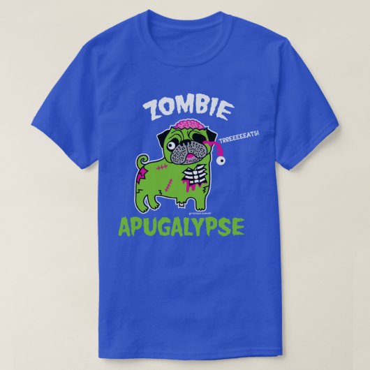 ZOMBIE APUGALYPSE T-SHIRT (Design voorkant)