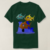 Zombie Aquarium 2 T-shirt (Design voorkant)